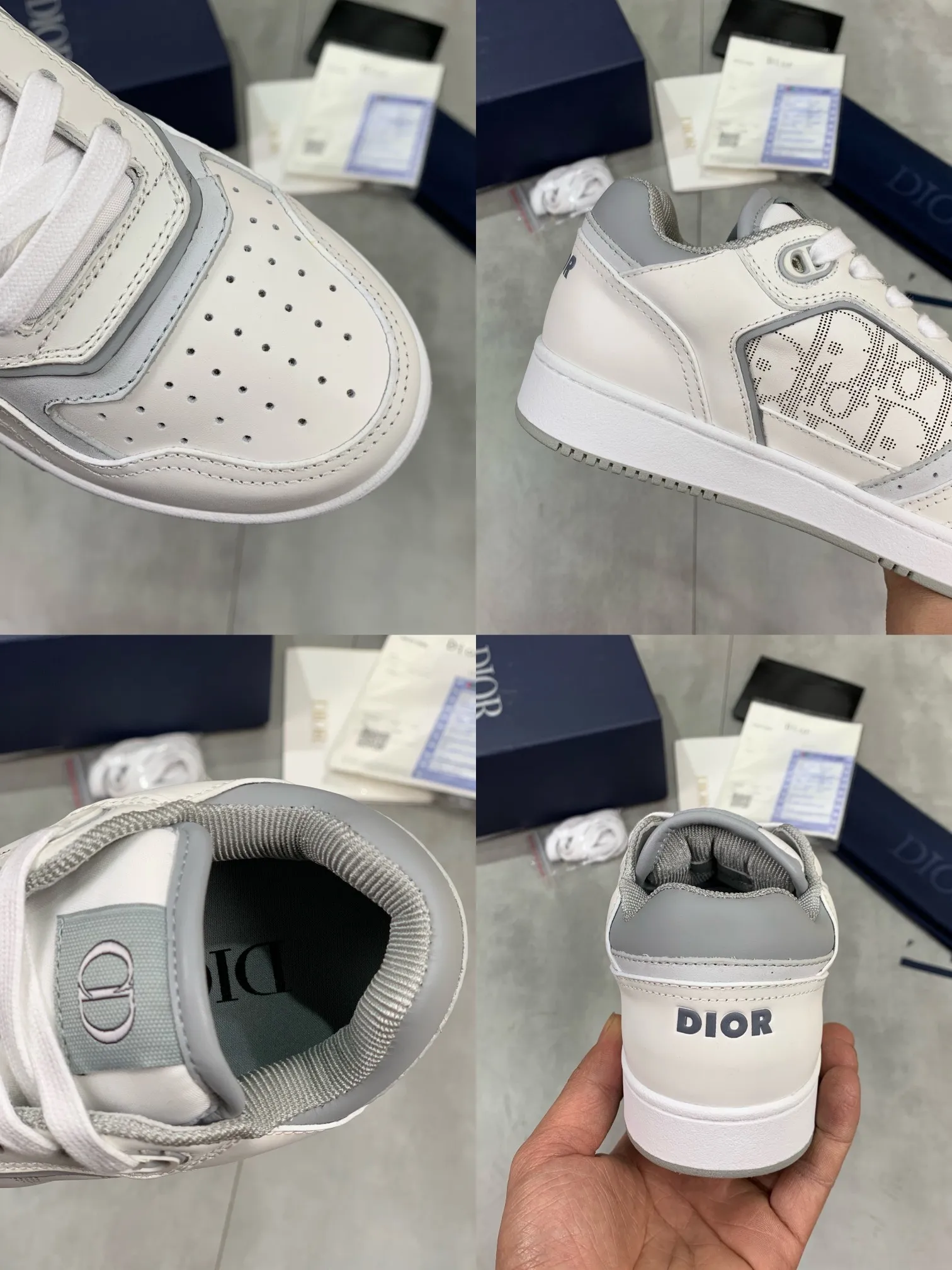 👟👟Ex-factory price 480👟👟 The latest popular casual sports shoes for couples in the Dior B27 series. It took more than three months to finally reproduce it perfectly. We made every detail exactly the same as the original. We decisively keep our own styles when shipping. How can beauties and handsome guys who like sports not keep their own styles? With multiple craftsmanship, this low-cut sneaker newly launched this season is one of the flagship styles of the series. Dior B27 sneakers, original version 7800👟👟 Purchased in early spring, new presbyopic sneakers. A favorite among major celebrities and Internet celebrities. The on-foot effect is very nice. The B27 sneakers are made by Italian craftsmen. They have distinct layers and a unique three-dimensional effect, showing a modern and elegant style, comparable to Dior Internal stretch details provide ideal comfort and can be paired with a variety of casual looks. Shows fashionable and modern sports style. Original imported Italian silk cowhide stitched with embroidered letters lining and feet, original imported breathable double-layer mesh, original customized T👟👟factory price U two-color outsole. We all follow the original binding process, one last for each yard, and the yardage is accurate. On the surface it seems simple and has no technical content, but in fact it is quite a test of the technical operation of the master Luo Di. The market's top quality is welcome to compare, any details are unconditional 👟👟Ex-factory price K. There are pictures and the truth. Today's Internet celebrities and foreign stars are buying it one after another! Fully responsible for dressing in spring, summer, autumn and winter. CD elements create an avant-garde and bold look. Original molded T👟👟Factory price U outsole No matter how many versions there are on the market, you will be full of surprises the moment you get it! The perfect genuine version, you can go in and out of the counter at will. Fabric: Original imported silk cowhide with embroidered letters Lining: Imported original breathable double-layer mesh Foot: Imported original latex mesh Outsole: Original T👟👟 Factory price U two-color bottom Size: 35-45 (Male 38.46 custom-made, non-refundable and non-exchangeable)